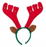 Vánoční sobí rohy "Ringing reindeer"