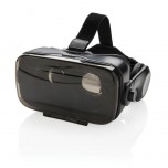 VR brýle s integrovanými sluchátky, černá