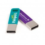 Kovový mini USB flash disk