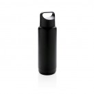 Light up logo leak proof flask, black