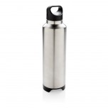 Vacuum flask with wireless speaker, grey