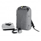 Bobby Urban anti-theft cut-proof backpack, grey