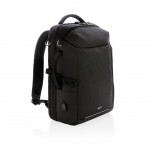 Swiss Peak XXL weekend travel backpack with RFID and USB, bl