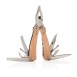 Wood multitool large, brown