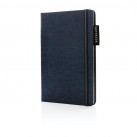 Deluxe A5 denim notebook, navy