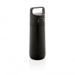 Hydrate leak proof lockable vacuum bottle, black