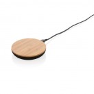 Bamboo X 5W wireless charger, brown