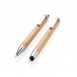 Bamboo pen set, brown