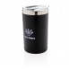 Engraved Light up logo coffee mug, black