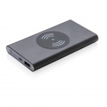 4.000 mAh 5W wireless charging powerbank, black