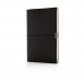 Swiss Peak A5 deluxe flexible softcover notebook, black