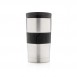 Dishwasher safe vacuum coffee mug, silver