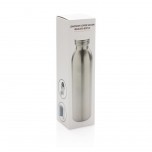 Leakproof copper vacuum insulated bottle, silver