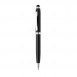 Deluxe stylus pen with COB light, black