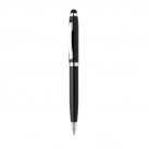 Deluxe stylus pen with COB light, black