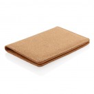 ECO Cork secure RFID passport cover, brown