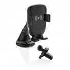 Auto Clamping Phone holder 5W wireless charging, black