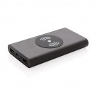 Aluminium 10.000 mAh 5W Wireless Powerbank, black