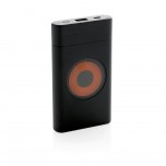 Encore 8.000 mAh wireless charging powerbank, black