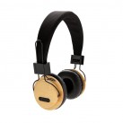 Bamboo wireless headphone, brown