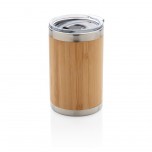 Bamboo coffee to go tumbler, brown