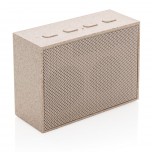 Wheat Straw 3W Mini Speaker, brown