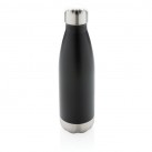 Vacuum insulated stainless steel bottle, black