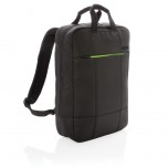 Soho business RPET 15.6" laptop backpack PVC free, black