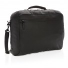 Fashion black 15.6" laptop bag PVC free, black