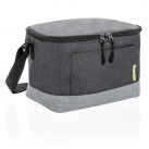 Duo color RPET cooler bag, grey
