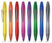Kuličkové pero Woman - v transparentních barvách