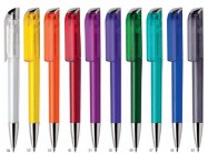 Kuličkové pero Tag - transparentní barvy