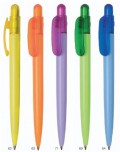 Kuličkové pero Joy - plné barvy, transparentní doplňky