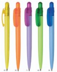Kuličkové pero Joy - plné barvy, transparentní doplňky